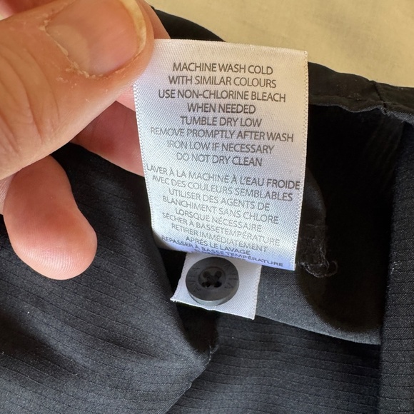 Avia Men's Outdoor Performance Camp Shirt Black Large Lightweight Hiking Camping - Picture 10 of 14